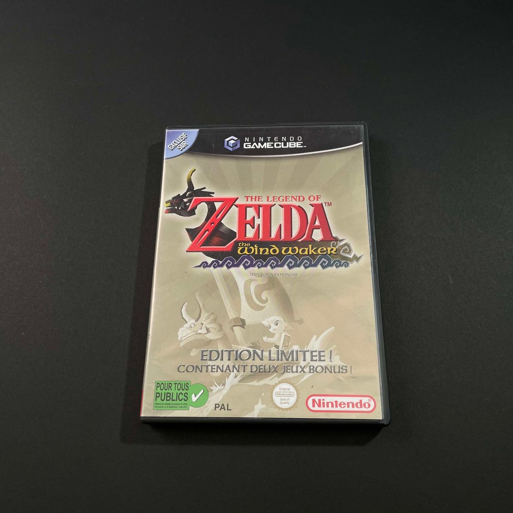 Nintendo - Gamecube - Game Cube The Legend Of Zelda ~ The Wind Waker ~ FRA - 電動遊戲 - 帶原裝盒 #1.0
