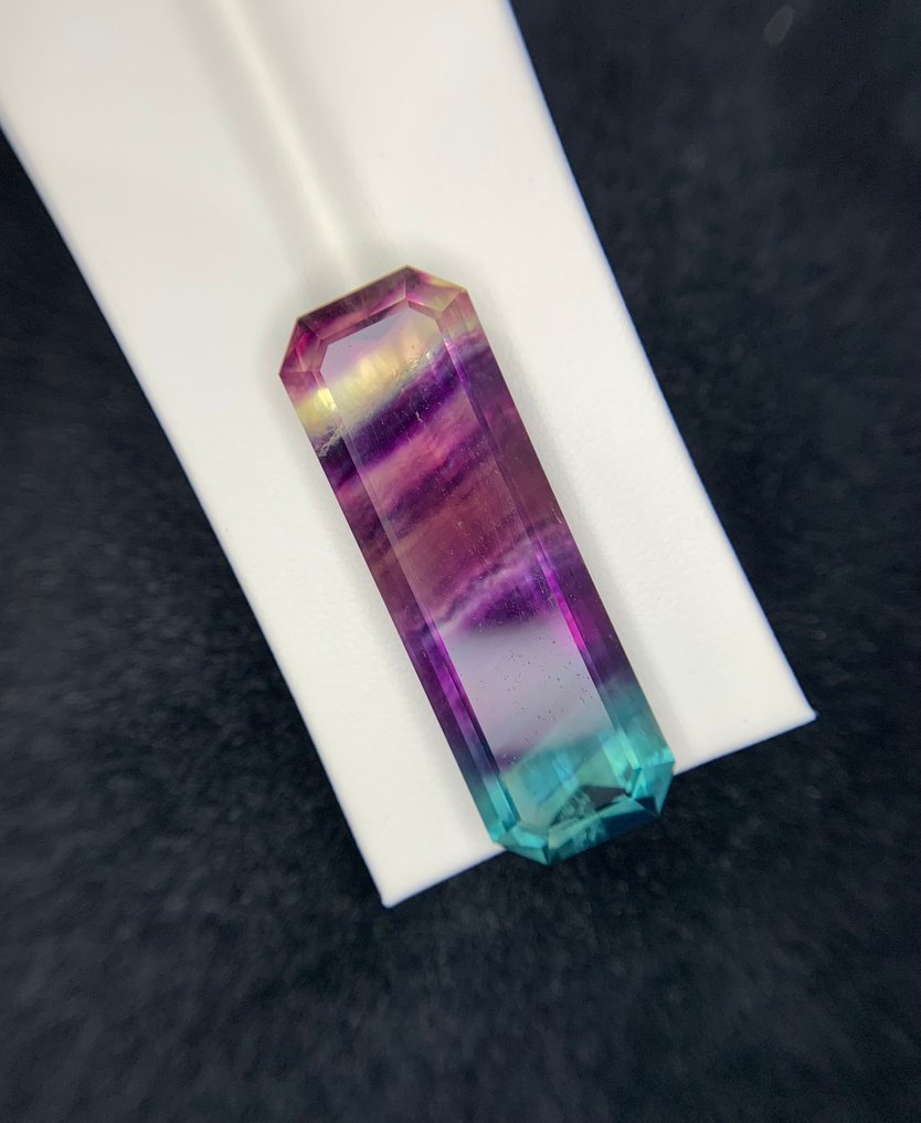 Fără preț de rezervă Flourit  - 54.58 ct - Asociația internațională de pietre prețioase colorate (ICA GemLab) #1.0