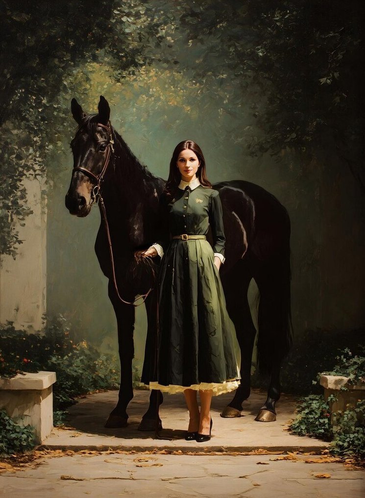 I_KONIQ - The Lady and the horse #1.0