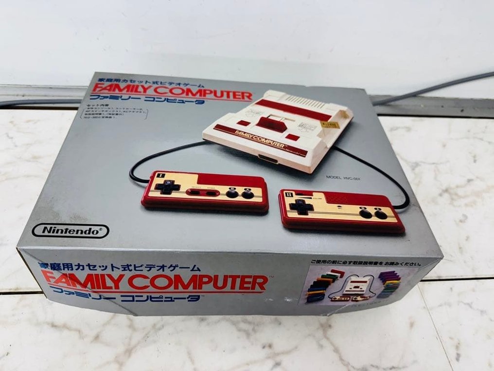 Nintendo - Family Computer (Famicom) - With Box, Controllers, AC Adapter & Manuals (Japan) - Κονσόλα βιντεοπαιχνιδιών - Στην αρχική του συσκευασία #4.3
