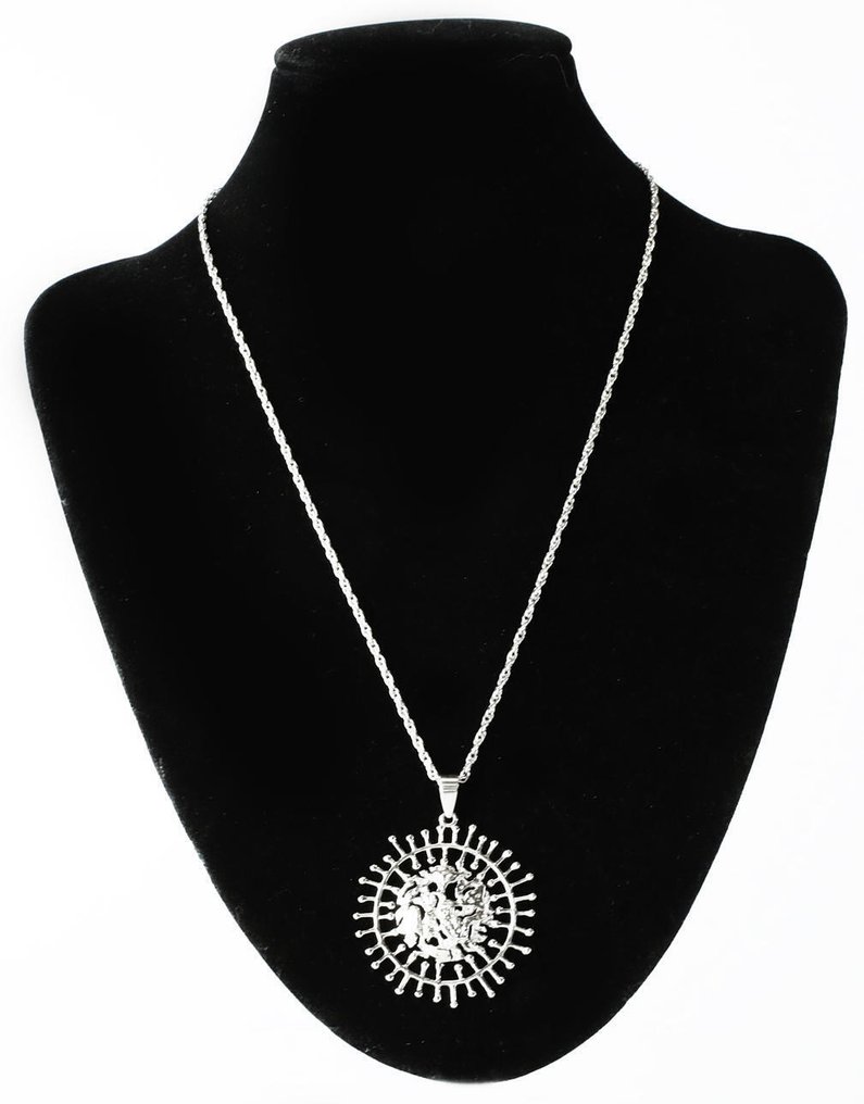 沒有保留價 - Tapio Wirkkala - 頸鏈 - Full Moon Taysikuu 銀 #2.1