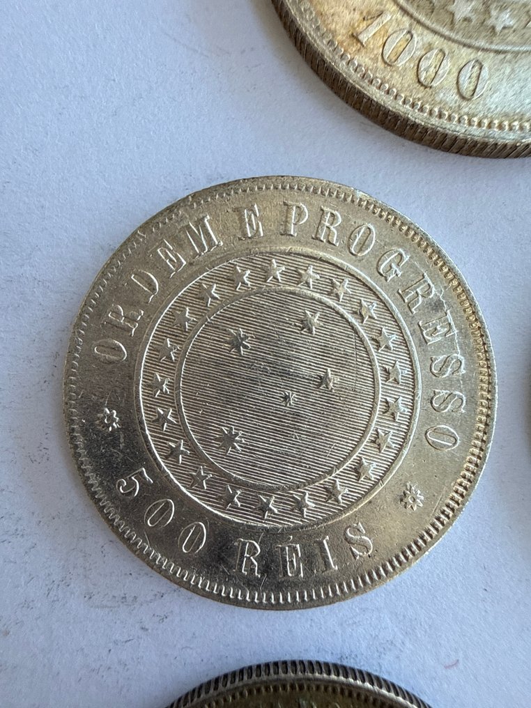 巴西. Republic. 1000 Reis 1889  (没有保留价) #4.3