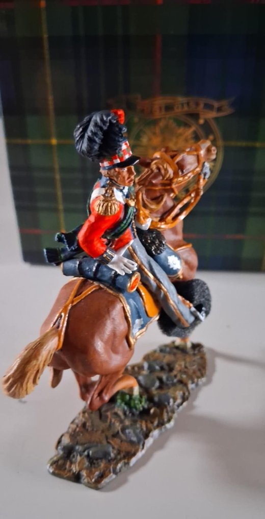 King & Country - Τσίγκινο παιχνίδι - NA047 Mounted Black Watch Officer - 2000-2010 - Κίνα #4.3