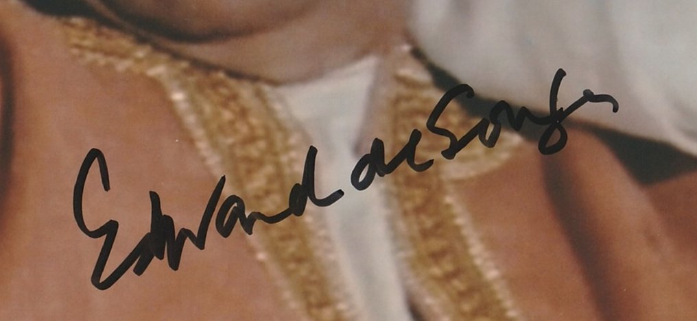 James Bond 007: The Spy Who Loved Me - Signed by Edward de Souza (Sheikh Hosein) #2.1