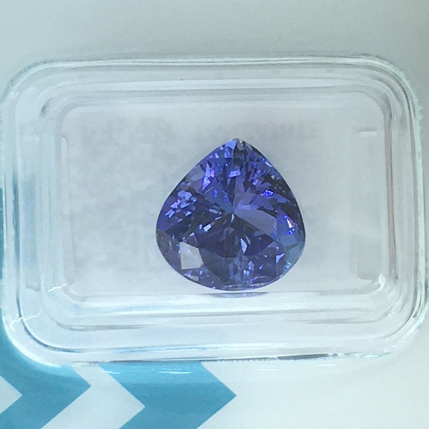 没有保留价 - 1 pcs 紫罗兰色 坦桑石 - 4.27 ct - 国际宝石研究院(IGI) - 天然坦桑石 #3.2