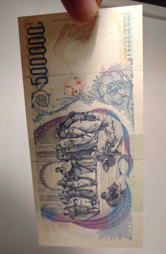 義大利. - 500.000 Lire 1997 "Raffaello" - Gigante BI 86A; Pick 118 #4.3