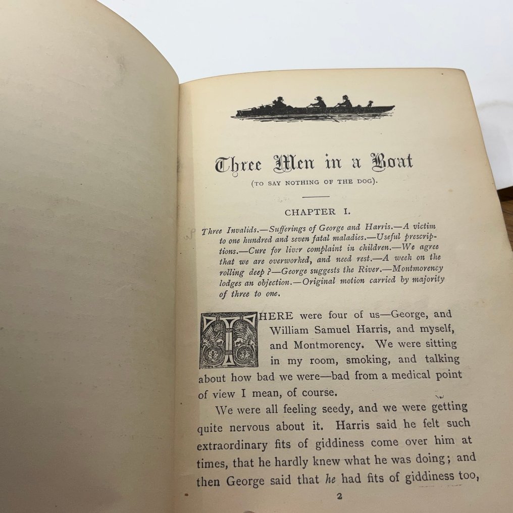 Jerome K. Jerome - Three Men in a Boat - 1889 #2.1