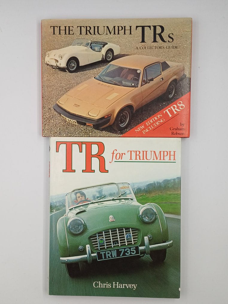 Graham Robson & Chris Harvey - The Triumph TRs & TR for Triumph - 1977-1983 #1.0