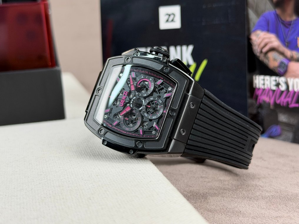URBN22 - FEROCIOUS PINK - No Reserve Price - ONYX Chronograph Date - Men - 2020+  #4.3