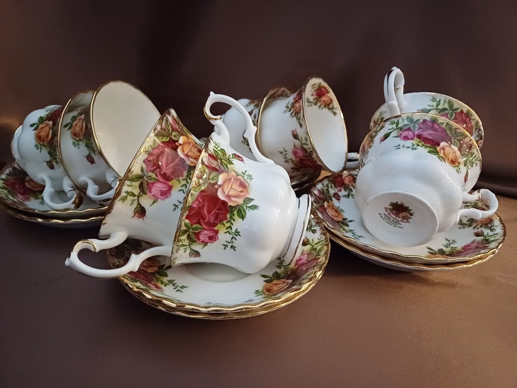 Royal Albert - Coffee and tea service (20) - Old Country Roses - Bone china #2.1
