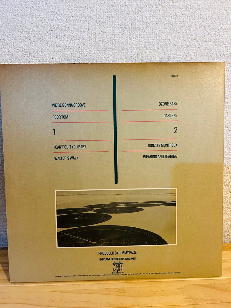 Led Zeppelin - CODA - Disco de vinilo - Edición japonesa - 1982 #1.0