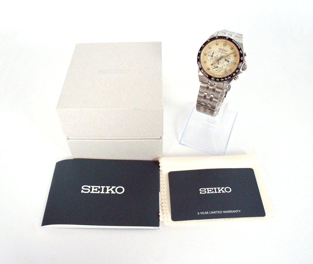 Seiko - Seiko Selection Quartz Chronograph Men’s Watch - No reserve price - 8T63-02R0 / 470045 - Men - 2020+ #1.0