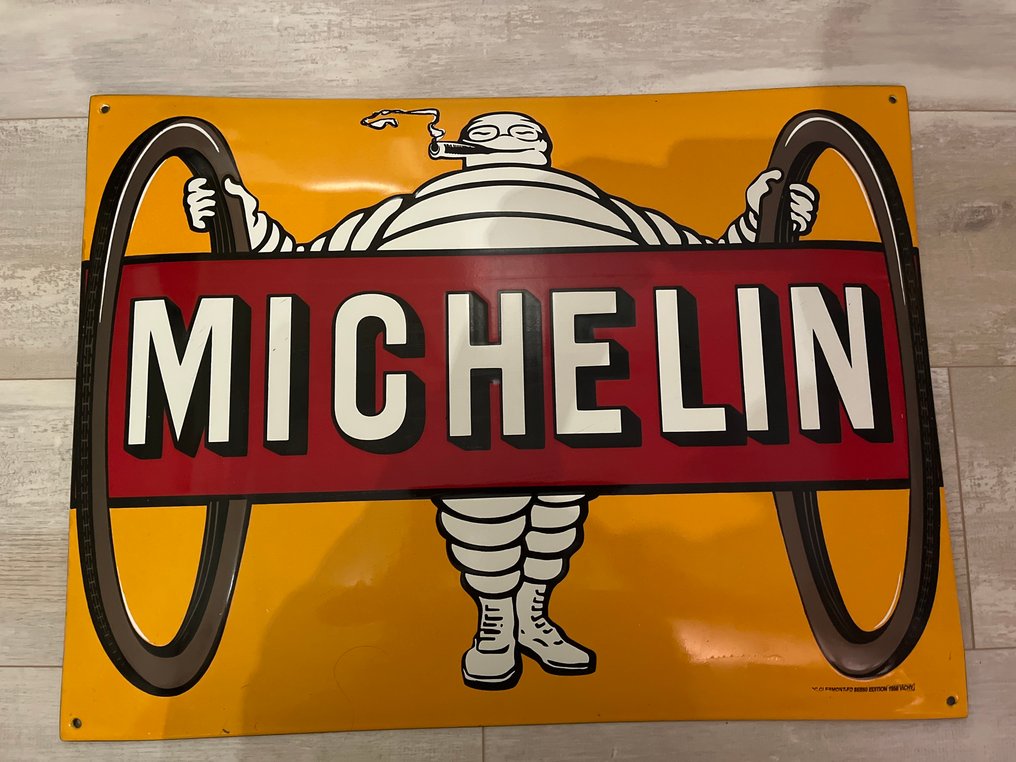 Michelin - MICHELIN - Michelin - 琺瑯標誌牌 - 瑪瑙 #1.0