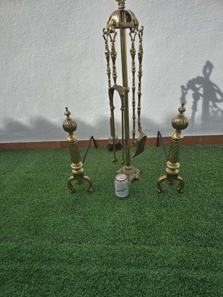 壁炉配件 - 镀金青铜 #1.0