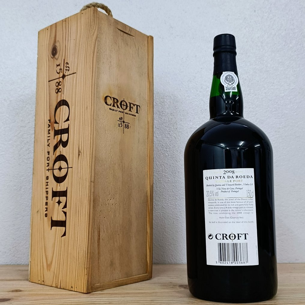 2008 Croft, Quinta da Roêda - Vintage Port - Porto - 1 Magnum (1,5 L) #3.2