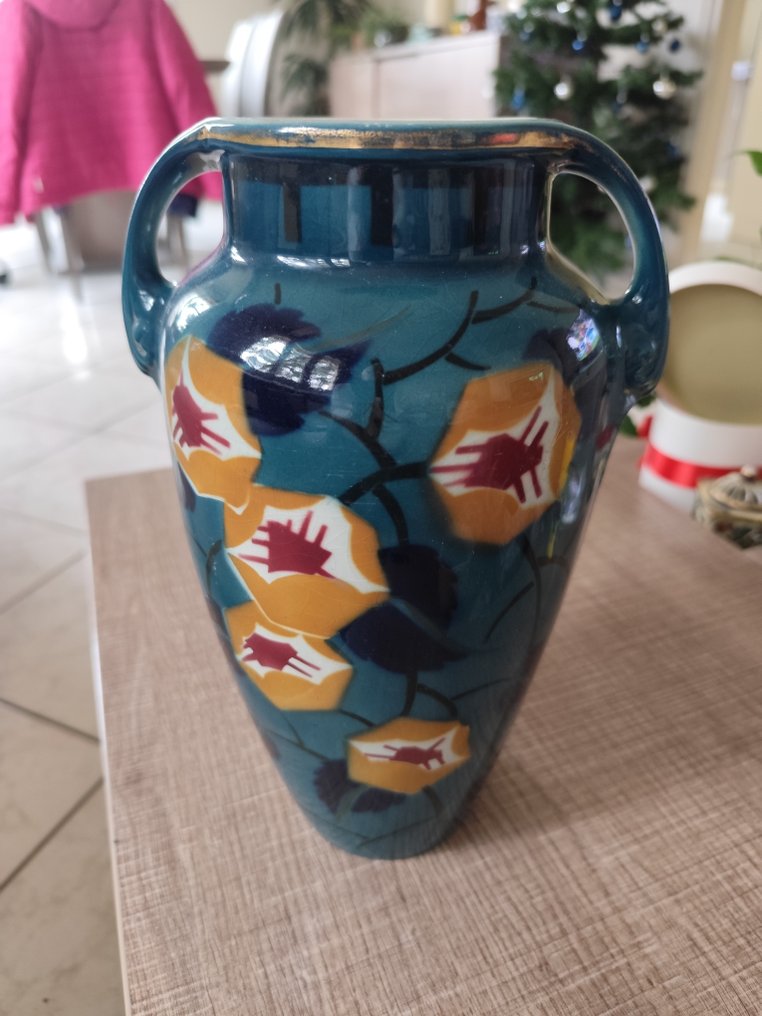 Keller & Guérin Luneville - keller&guerin - Vase  - Stoneware - Vase from the 1920s/30s Keller #1.0