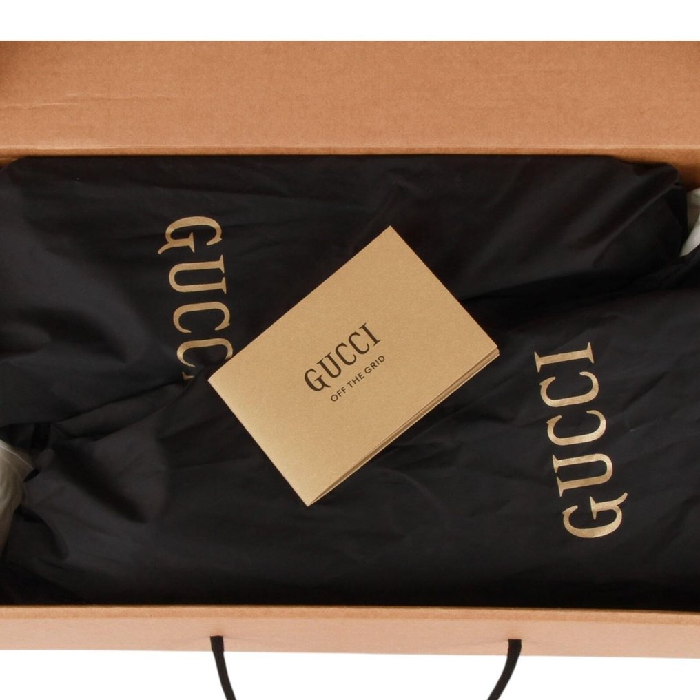 Gucci - Tennis 1977 Low ECONYL Black GG - Low-top trainers - Size: EU 44 - New with tags #3.2