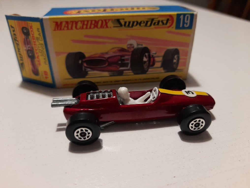 Matchbox - Modell autó - Matchbox Superfast 19 Lotus Racing Car, Boxed #1.0
