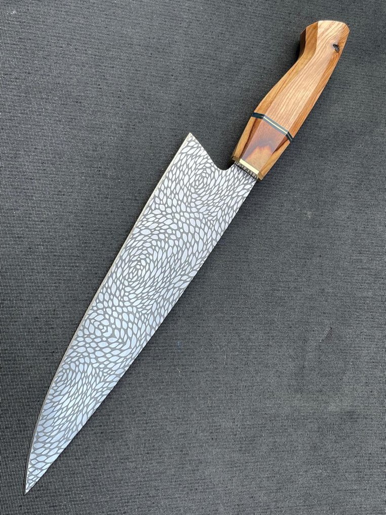 Custom Craft Knife - Τραπεζομάχαιρο - Χάλυβας, Ξύλο - Δεν υπάρχει κείμενο προς μετάφραση. #1.0