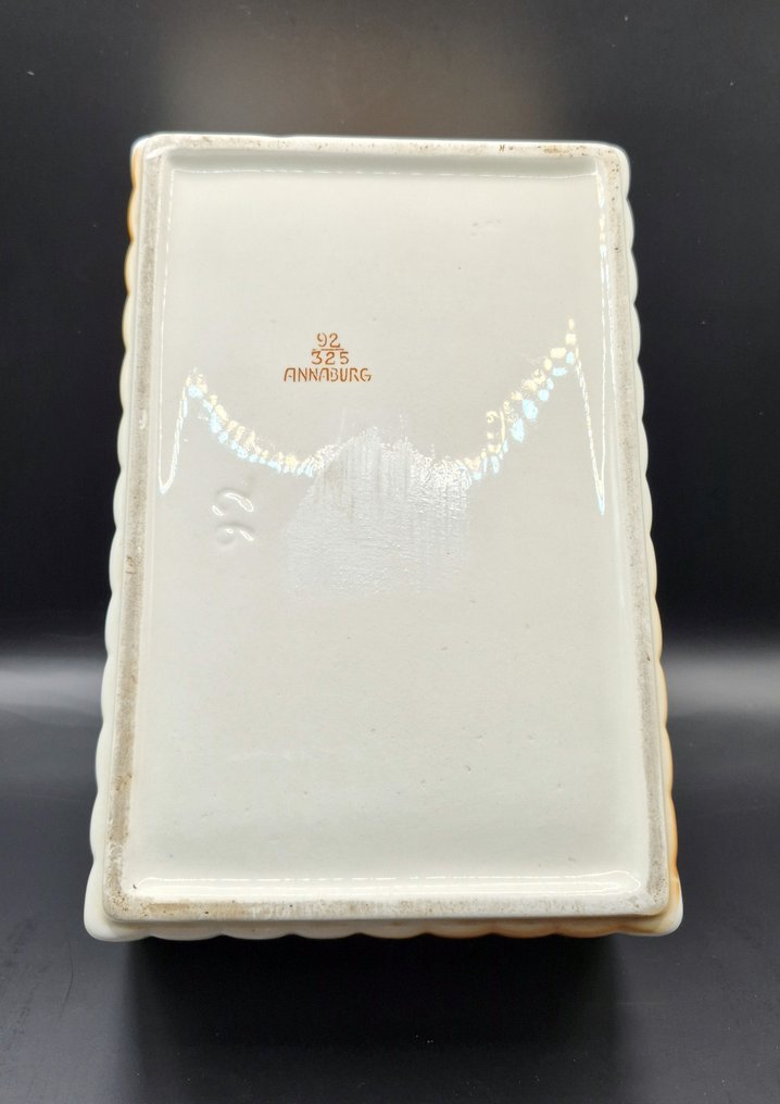 Spritzdekor-Annaburg Steingutfabrik AG Bauhaus - Can - Creamware #4.3