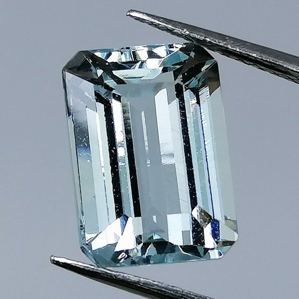 1 pcs  Ακουαμαρίνης  - 4.92 ct - Instituto Gemólogico Español (IGE) - Χωρίς θεραπεία #1.0