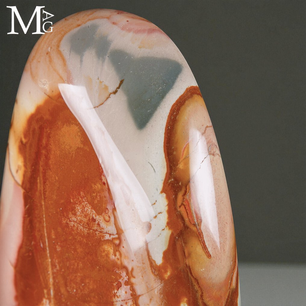 Policrhome Jasper - 非凡的天然深色 - 一流马达加斯加碧玉 — 装饰用 - 高度: 152 mm - 宽度: 106 mm- 1007 kg #3.2