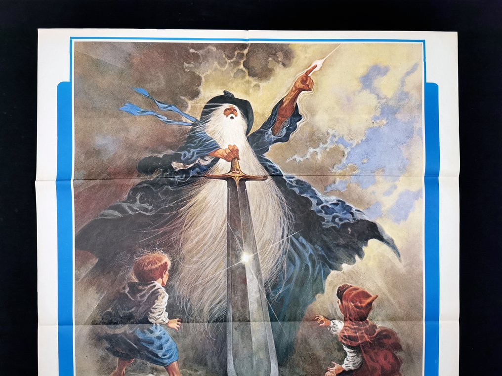 Ralph Bakshi - J. R. R. Tolkien - Animation Fantasy movie poster - The Lord of the Rings - Il Signore degli Anelli - D21 #1.0