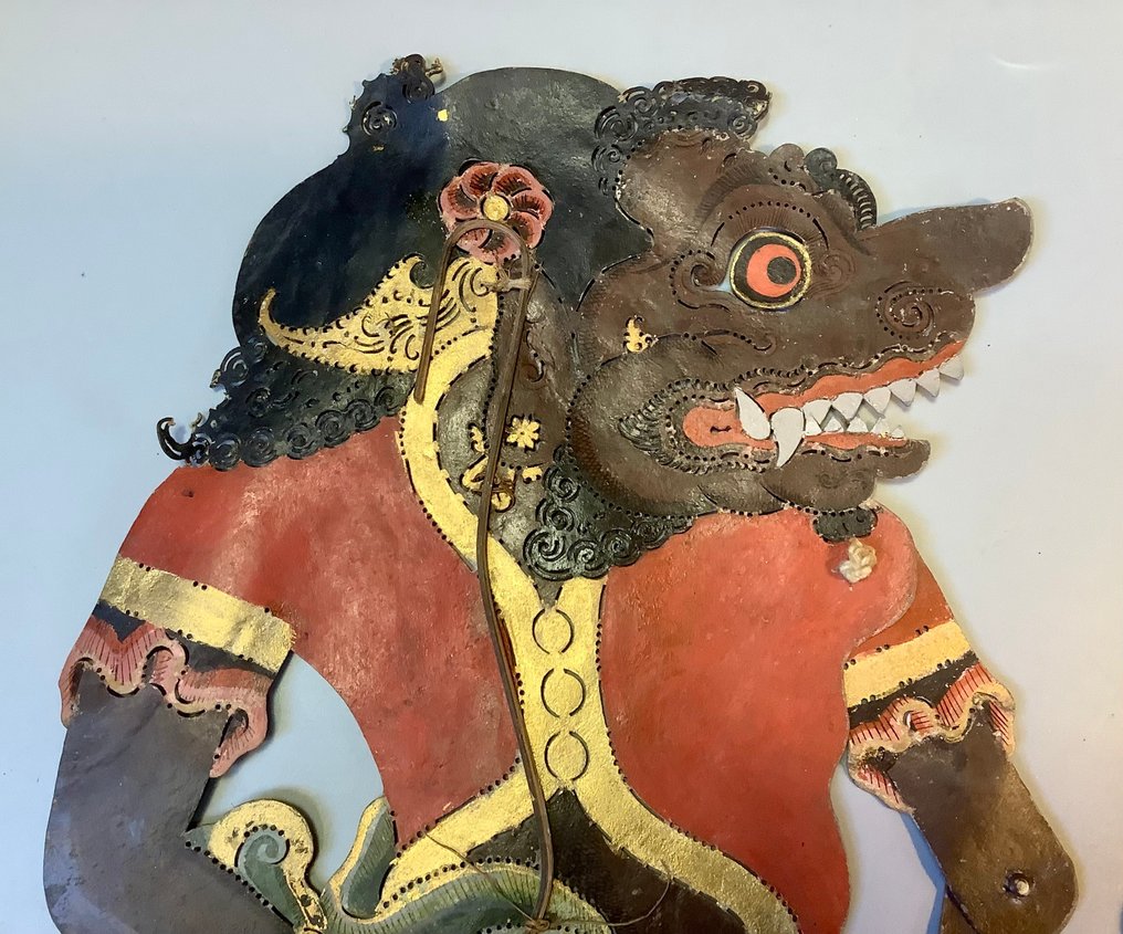 Wayang Kulit 3x. - Semar - Indonesien (Ingen mindstepris) #3.2