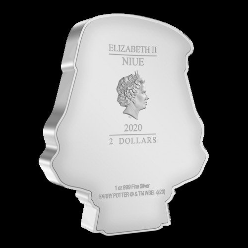 Niue. 2 Dollars 2020 Harry Potter Dumbledore Chibi Coin 1 Oz (.999) Proof #3.2