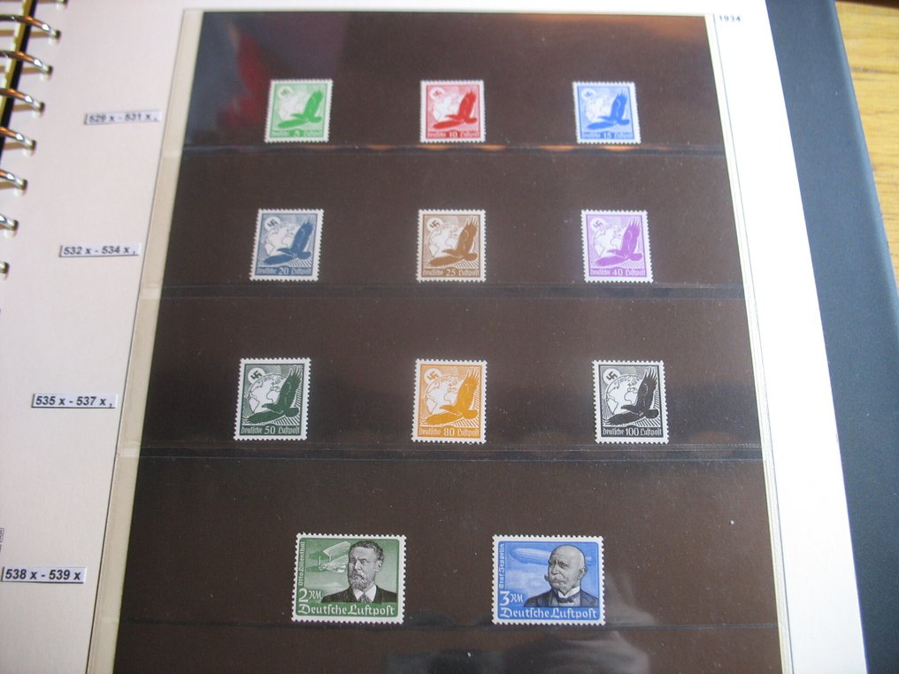 Γερμανική Αυτοκρατορία  - Έτος 1934, άθικτα, πλήρη #1.0