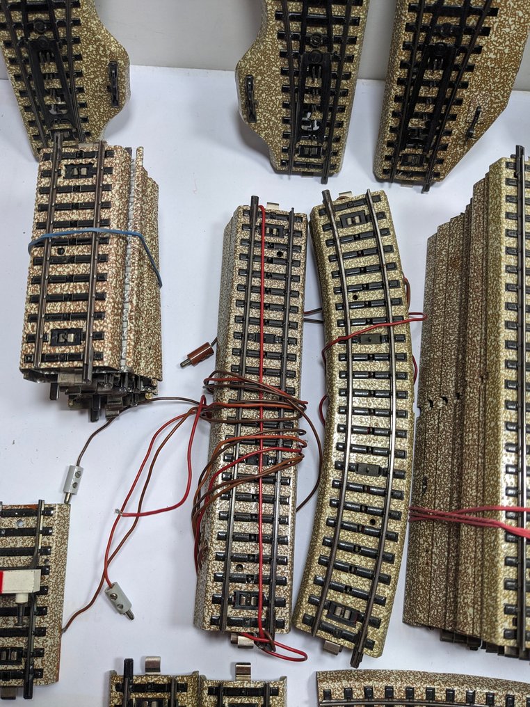 Märklin H0 - 5106/5100 - Modeltog skinner (109) - M min håndomskifter #4.3