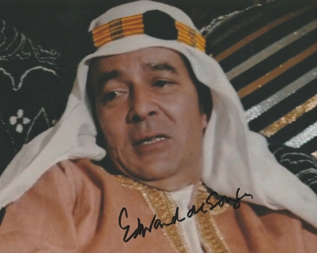 James Bond 007: The Spy Who Loved Me - Signed by Edward de Souza (Sheikh Hosein) #1.0