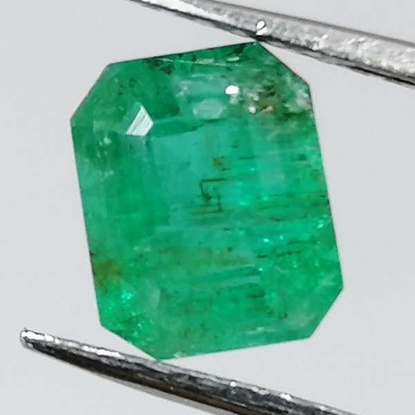 1 pcs  Green Emerald  - 1.05 ct - Instituto Gemólogico Español (IGE) #1.0