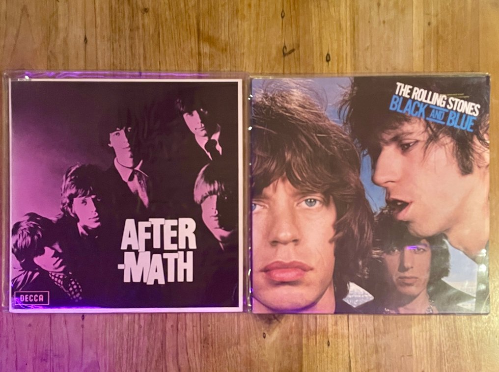 Rolling Stones - Black and Blue; Aftermath - Différents titres - Albums LP (plusieurs articles) - 1974 #1.0