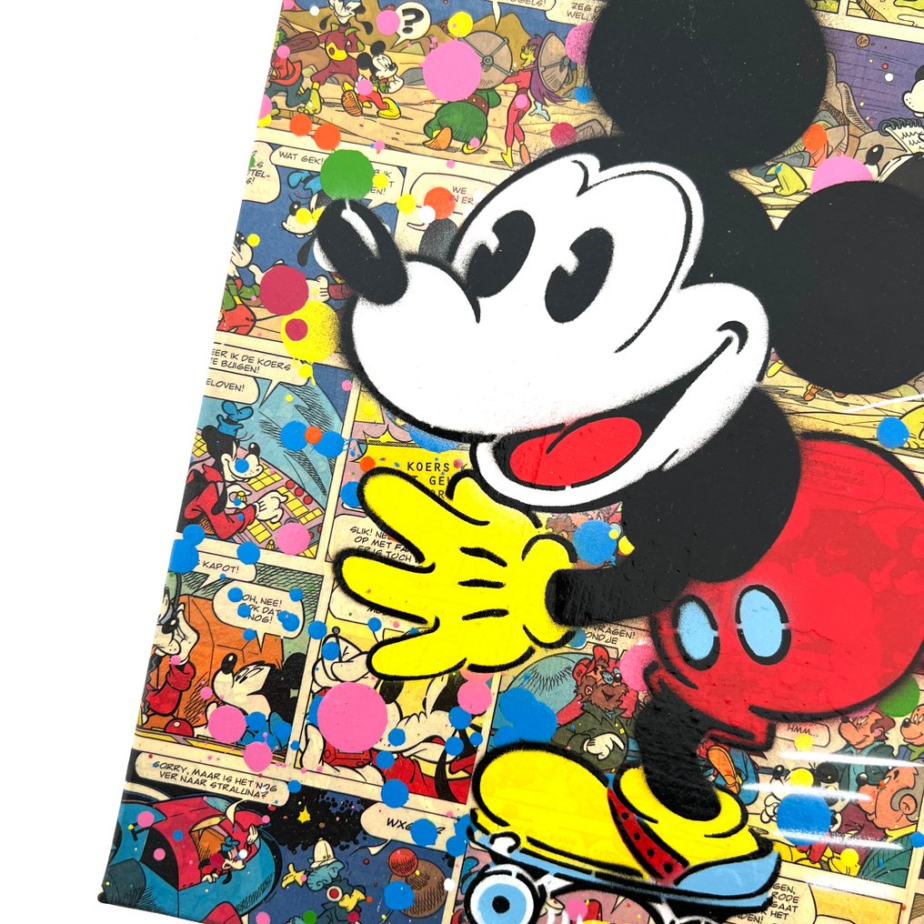 Koen Betjes (1992) - Mickey Mouse x POP (canvas) #4.3