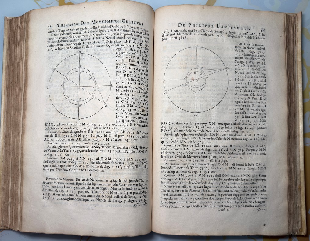 Philippe van Lansberge - (ASTRONOMY) Les Tables perpetuelles des mouvemens celestes - 1633 #4.3