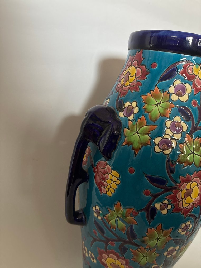 Longwy - Virágcserép - Kerámia - H. 41 cm #1.0