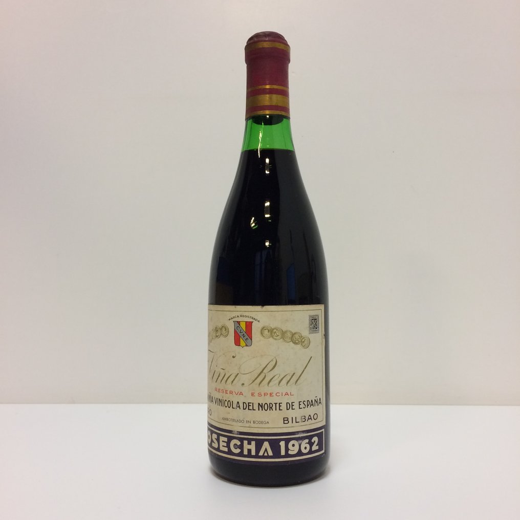 1962 C.V.N.E. Viña Real - Rioja Reserva Especial - 1 Bottiglia (0,75 litri) #1.0