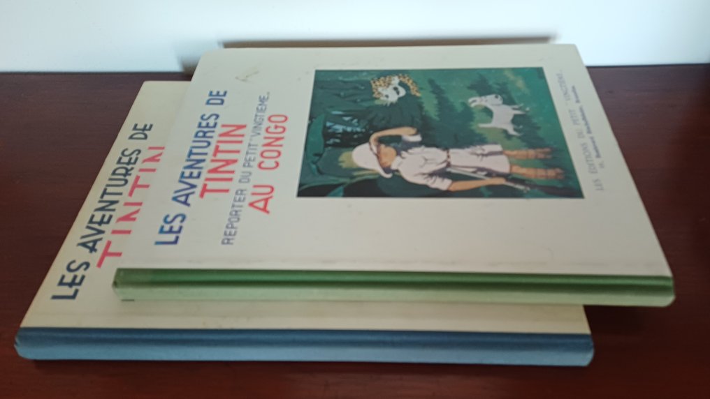 Tintin - Tintin Au Pays des Soviets + Au Congo - 2 Facsimile albums - Reprint - 1981/1982 #2.1