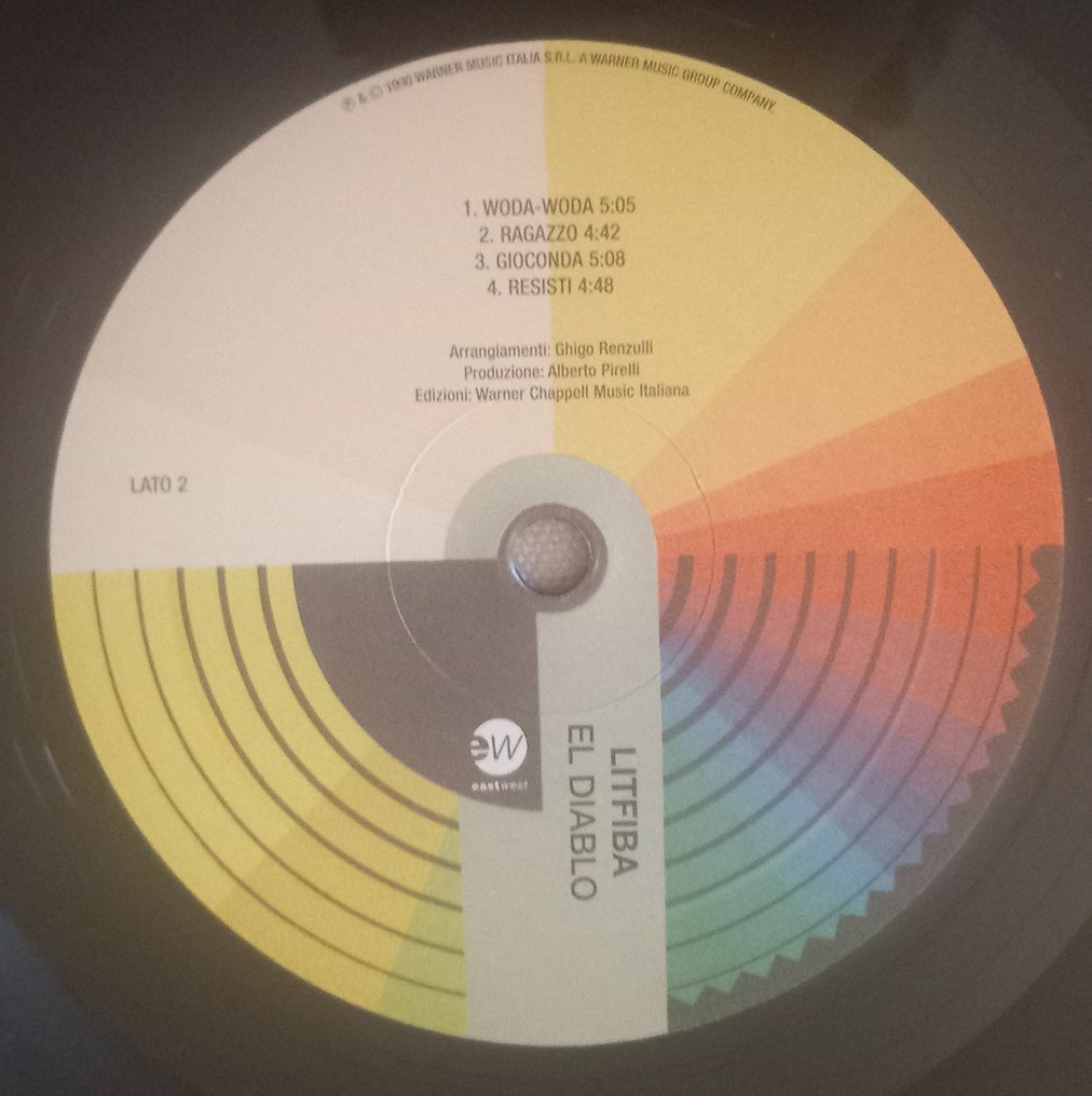 Litfiba, The Trip, Banco Mutuo Soccorso - Múltiples artistas - 4 x great albums - Prog and Alternative Italian Rock - Múltiples títulos - Disco de vinilo - Reemisión - 2017 #4.3