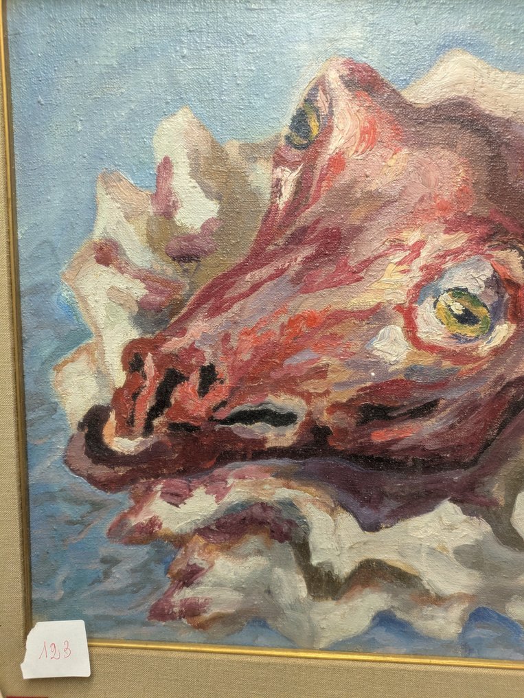 Carlo Levi (1902-1975) - Testa di pecora macellata #2.1