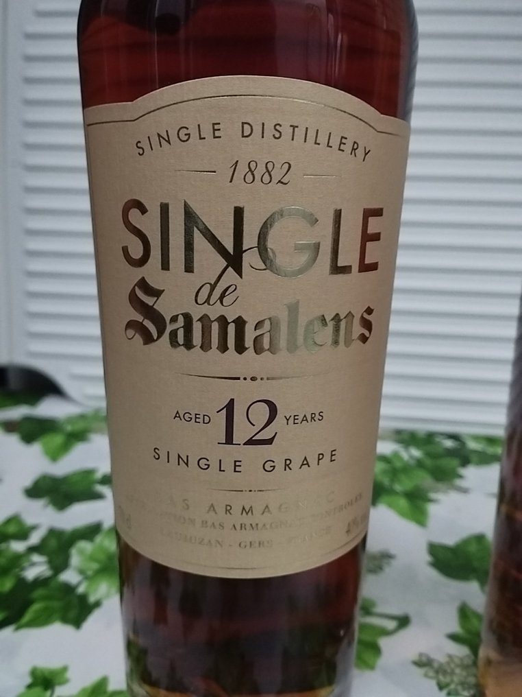 Fran�çois Peyrot, Samalens - VSOP GC Cognac + 12 ans Bas Armagnac  - 70cl - 2 bottles #3.2