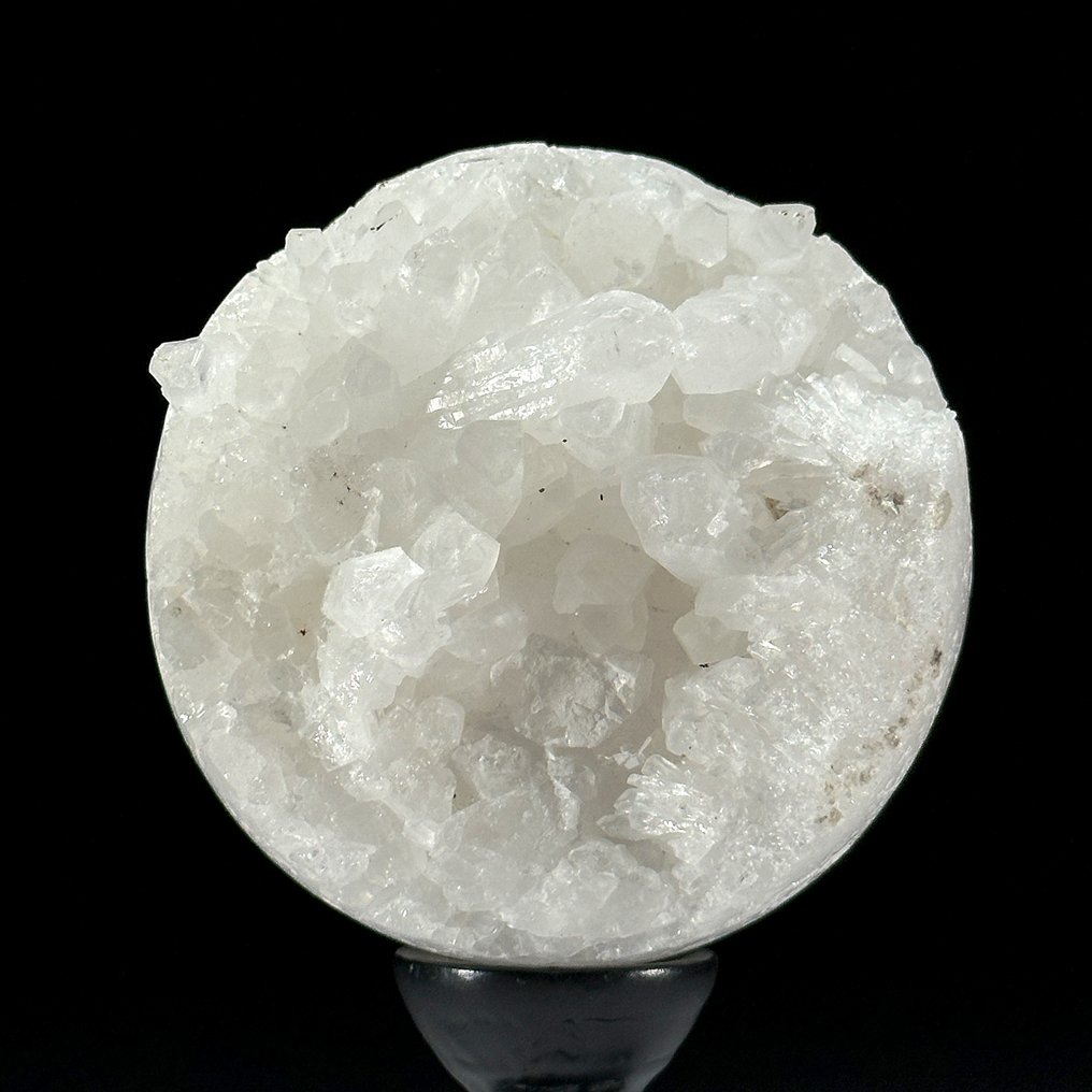 装饰饰品 (2) - NO RESERVE PRICE - Stunning Pair Crystal Quartz Sphere & Turritella Egg-Shaped on stands - 印度尼西亚 #3.2