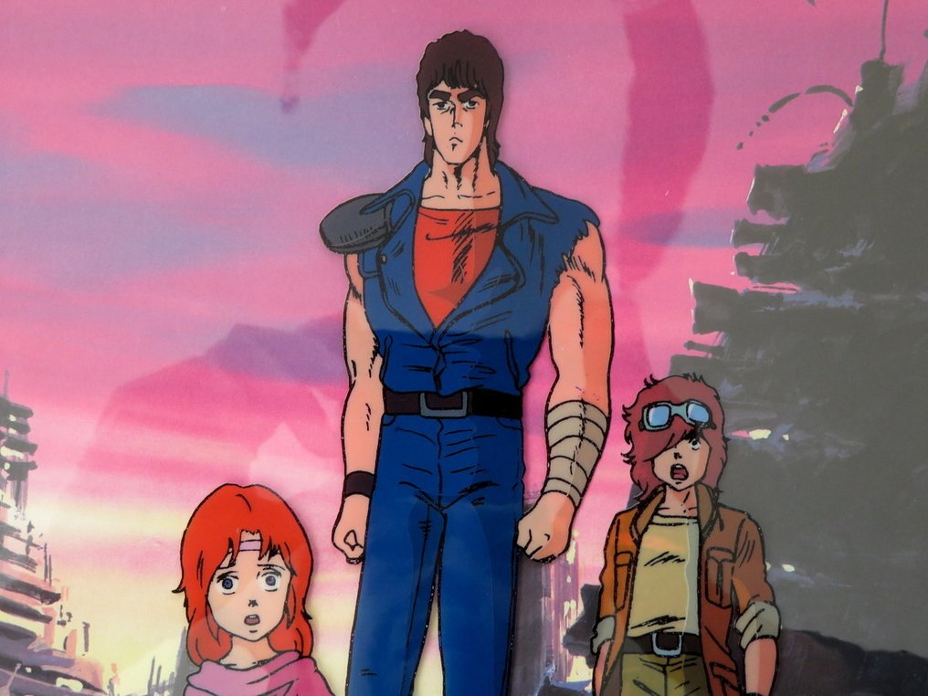 Toei Animation - 北斗神拳丝绸画 - 限量版 - With Copy Background #1.0