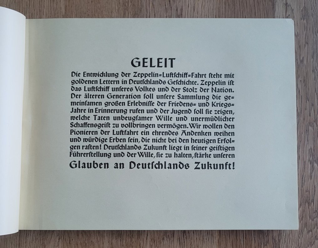 Γερμανία - Αεροσκάφη (αερόστατα, πηδαλιουχούμενα και Zeppelin) - Zeppelin-Κόσμος Ταξιδιών Μέρος I και II - Άλμπουμ καρτ-ποστάλ (2) - 1932-1936 #4.3