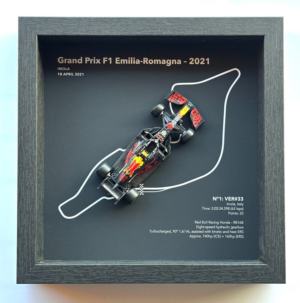 Artwork - Red Bull - Max Verstappen -  GP F1 Emilia-Romagna 2021 #1.0
