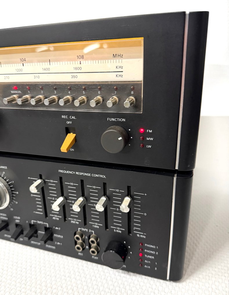 Lenco - A600 + T600 Solid state integrated amplifier #2.1