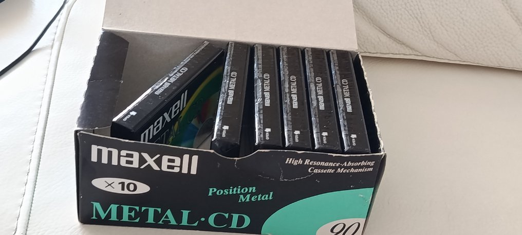Maxell - 金属CD 90 空白录音带 #1.0
