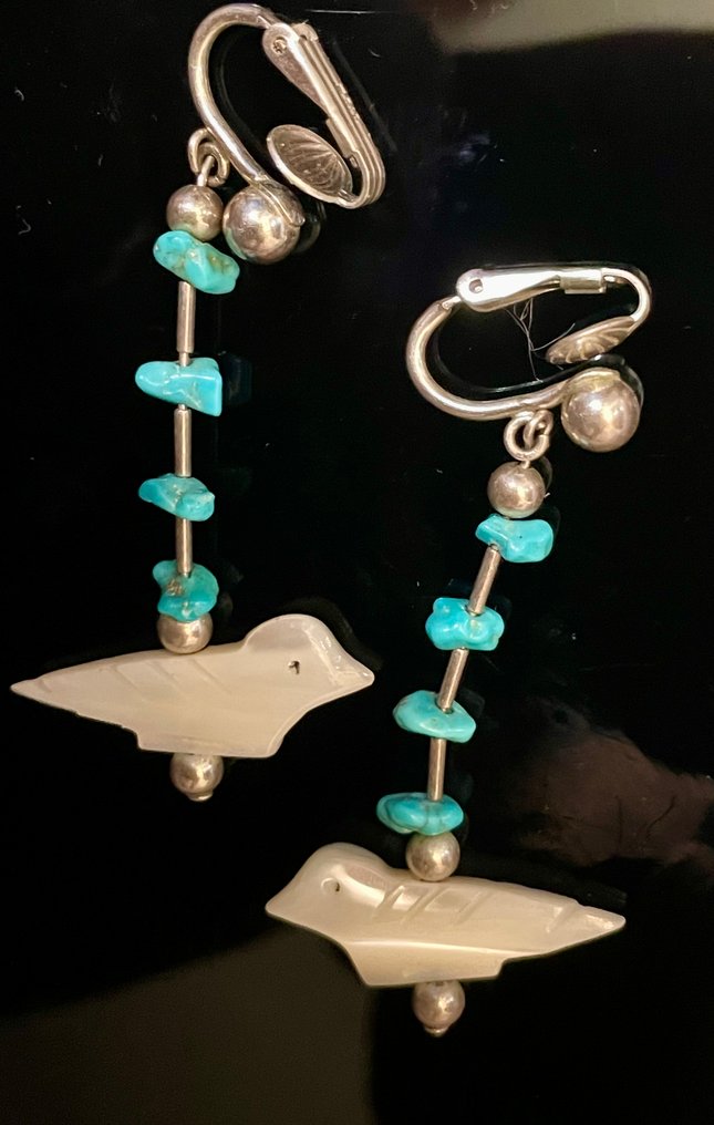 Collana - Stati Uniti Feticcio di uccello Zuni #1.0