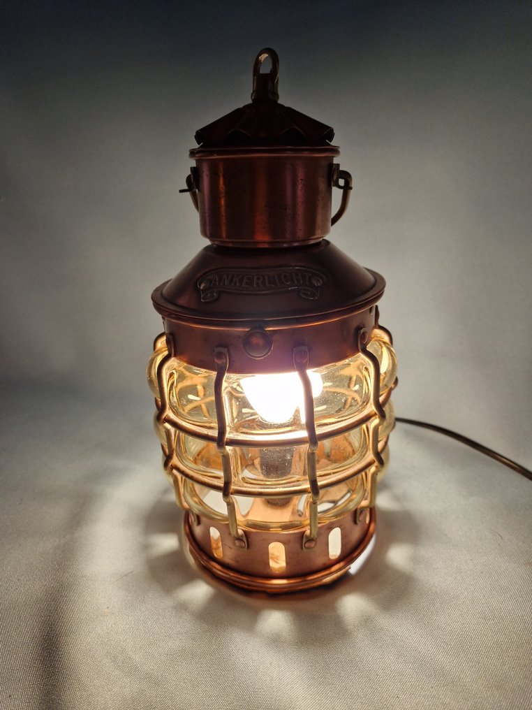 Anchor lamp - 玻璃, 铜, 黄铜 #1.0